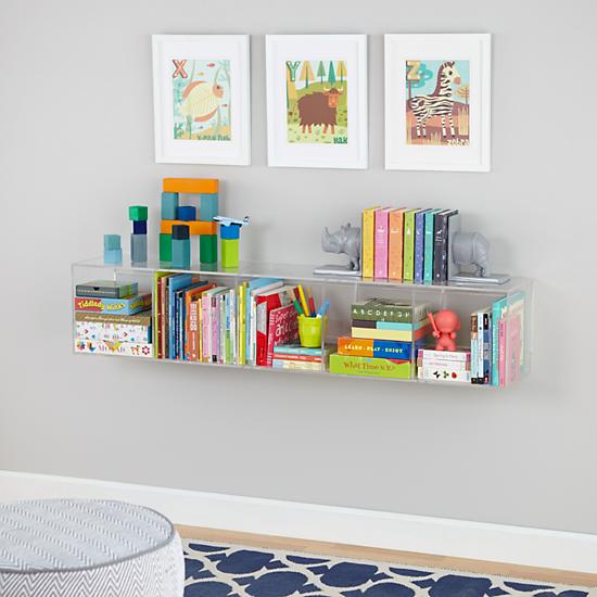 Now You See It Acrylic Bookcase