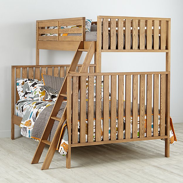 Cargo Natural Twin Over Full Bunk Bed
