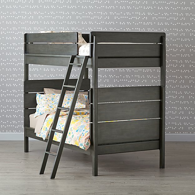 Wrightwood River Blue Twin Bunk Bed